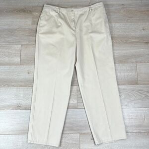 NWT Pendleton Khaki Pants Size 18 Petite